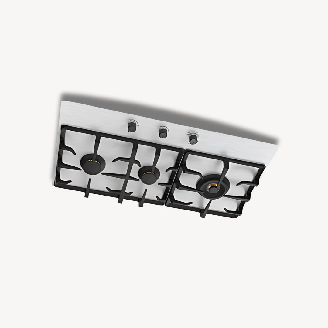 3 Burner Stainless Steel