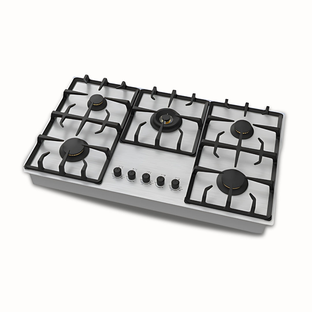 5 Burner Stainless Steel